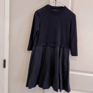 Navy blue COS dress- small